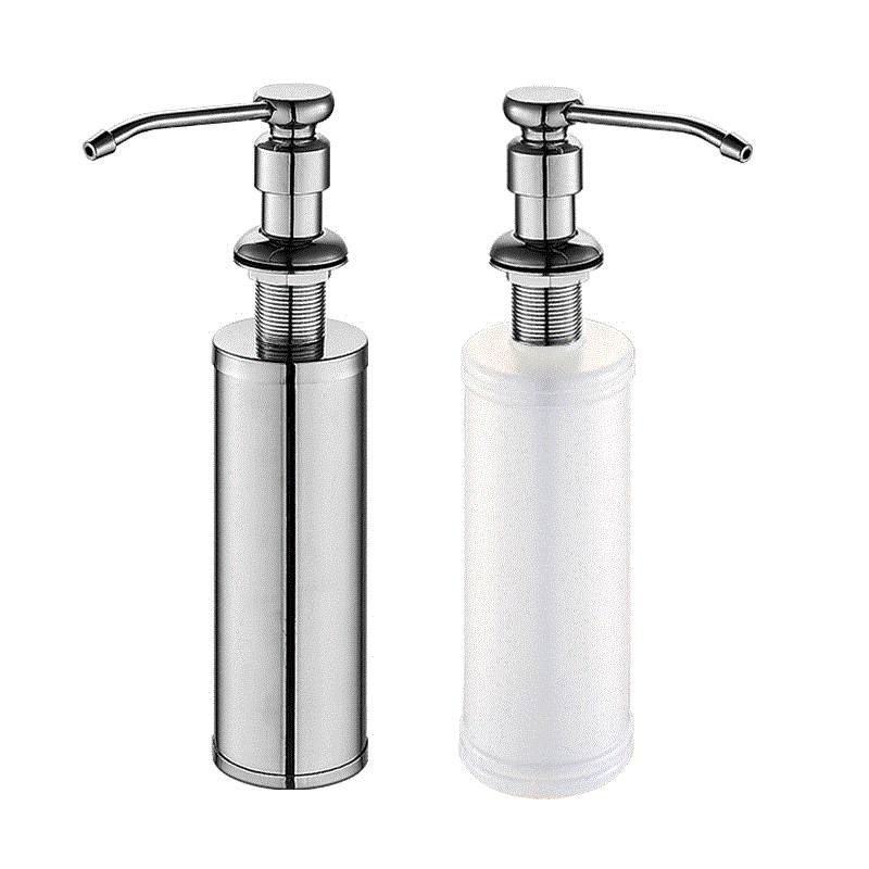 廚房水槽用皂液器洗潔精瓶子洗滌劑不鏽鋼洗菜盆銅頭容器壺桶在類目 家裝主材, 廚房, 水槽配件, 水槽皁液器中 - 來自Buy2taobao.com提供專業的淘寶代購服務