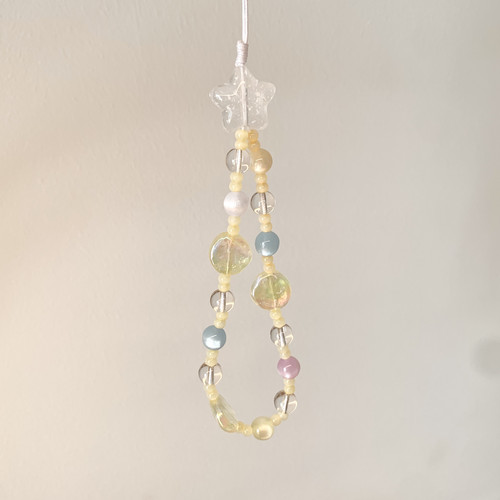 Purple forest原创。*童年回忆2宝橘子柠檬味糖果手机链ccd链手链