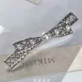 芭家高定 特 日本akoya海水珍珠925银胸针 埃菲尔蝴蝶结 2022新款