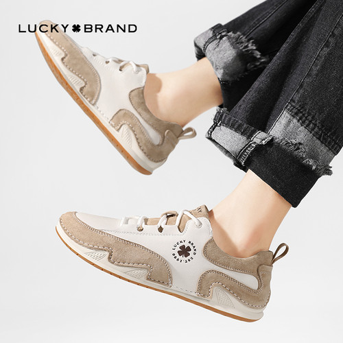 Lucky休闲鞋Brand四叶草男鞋潮流时尚百搭舒适透气美式复古慢跑鞋
