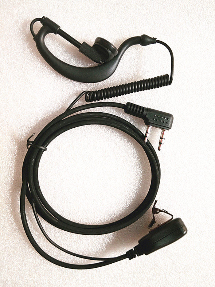 雷曼克斯对讲机耳机耳麦LM-002原装配件K口通用建伍插口唛