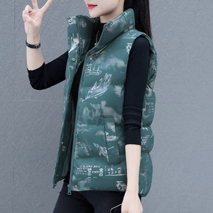 冬季女款羽绒棉马甲加厚2022新款秋冬款马夹大码背心外套保暖爆款