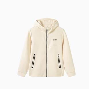 新款 宽松舒适上衣2025春季 2052A 帽衫 361度运动外套男连帽卫衣长袖