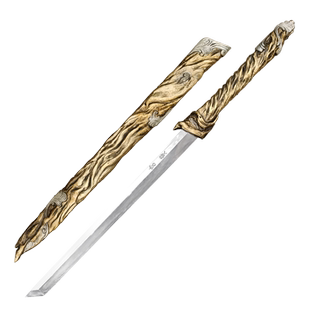 正品龙泉宝剑小玄黄剑唐横刀花纹钢收藏刀剑刀具防身冷兵器未开刃