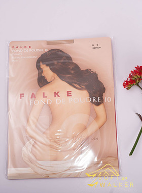 德国 Falke FDP 10D 超柔绒质细腻透明隐形T裆连裤袜丝袜 40024