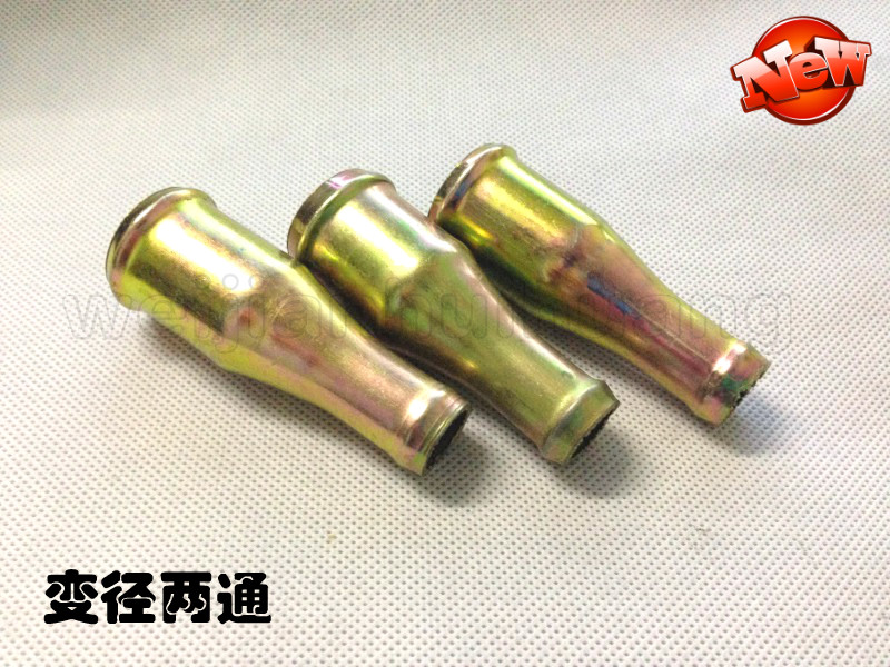 暖风管 水管 油管连接两通 直径16变25mm变径两通 镀锌铁管连接件