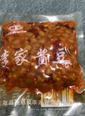 树平桃林酱豆李家酱菜盐豆