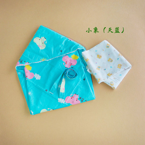 手工可脱胆春秋纯棉新生儿抱被