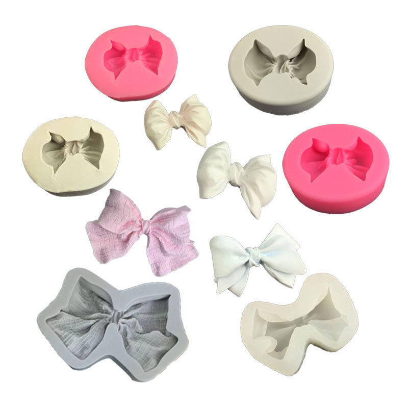 DIY立体大小号蝴蝶结领结翻糖硅胶烘焙滴胶模具巧克力装饰手工皂,厨房/烹饪用具,烘焙模具,淘宝优惠券,粉丝福利购,淘宝优惠卷