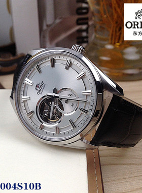 原装日本Orient/东方双狮手表 镂空机械男表全自动皮带AR0004S10B