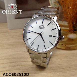 机械男表全自动男士 东方双狮手表 透底日历ACOE02S10D Orient 正品