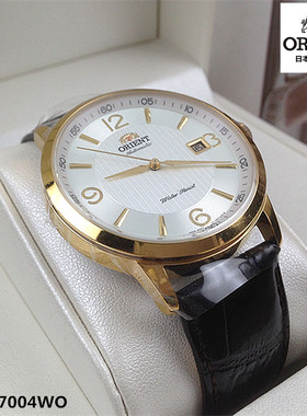 日本Orient/东方表双狮手表 全自动正品机械男表皮带FER27004WO