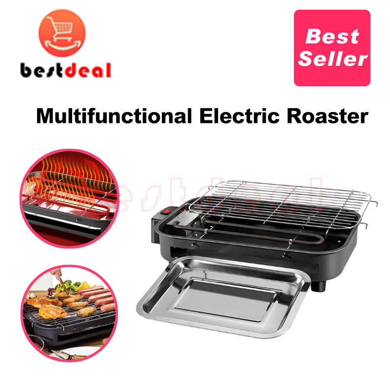 Multifunctional electric barbecue electric grill roaster 厨房电器 烤串机/电烤炉/电烤盘 原图主图