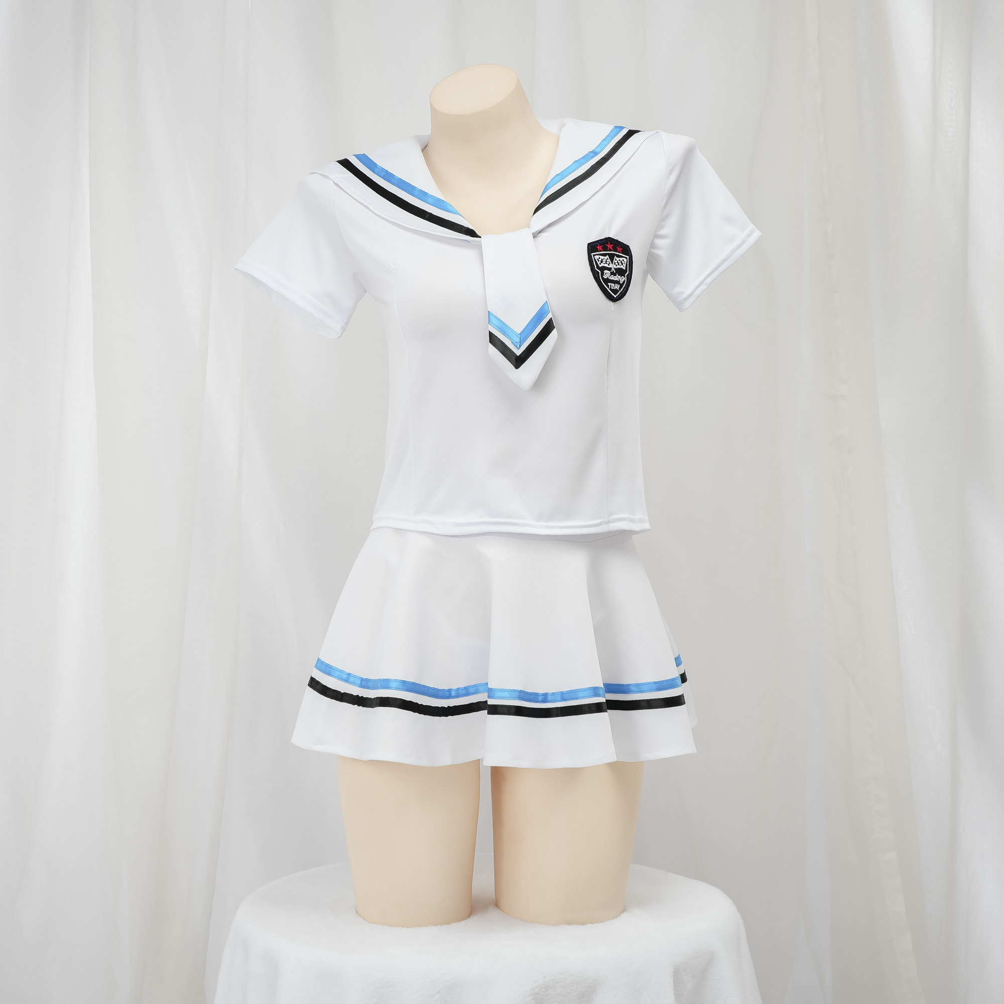 JK学生装私房水手服 二次元啦啦队服清纯性感睡衣纯欲家居服套装