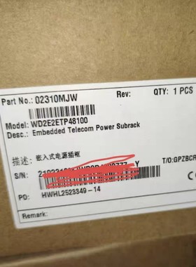 ETP48100-b1适用于华为嵌入式电源配R4850G模块二手全新单模双模