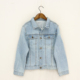中童假翻盖口袋浅蓝简约纯棉牛仔外套 春秋款 童装 D1M