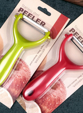 锋利水果削皮器家用削皮刀刮皮刀土豆苹果去刨皮瓜刨平口牙口锯齿