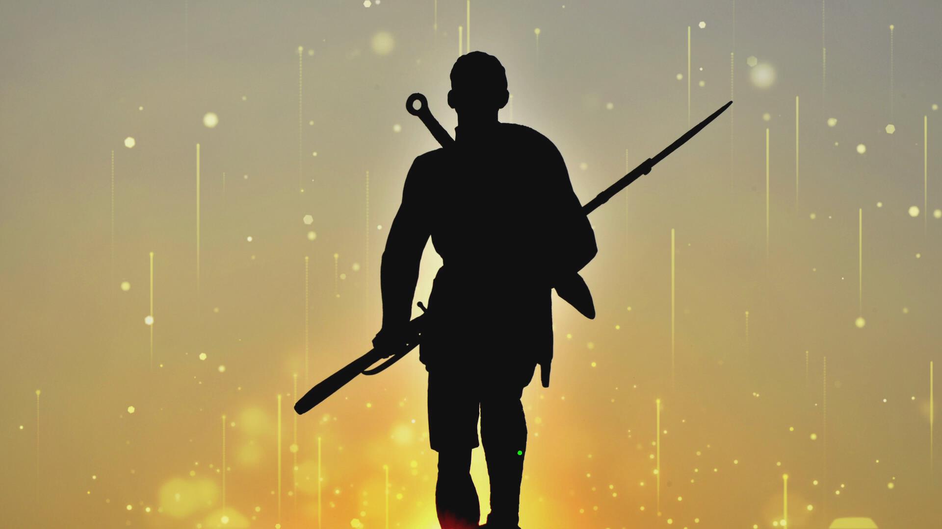 《不朽》led大屏幕诗歌朗诵经典红色革命类背景视频素材