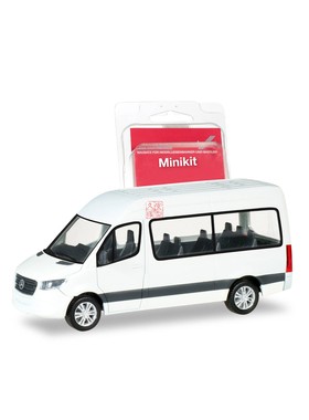 Herpa MiniKit预配散件1:87 013468 奔驰Sprinter BUS 高顶 无色