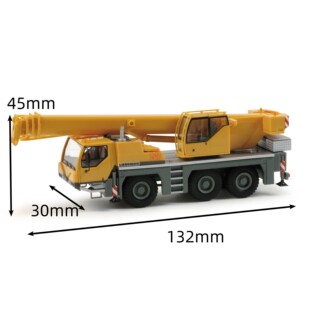 久安铁道1:87Herpa 150231 LIEBHERR 利勃海尔 移动吊车 LTM1045