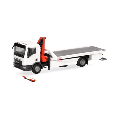 Herpa MiniKit散件1:87 014052 MAN TGL 平板卡车+吊臂 每盒1辆