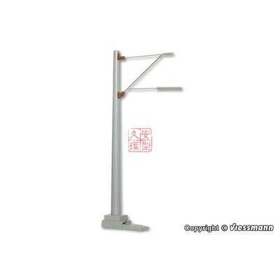 久安铁道 1:87 模型场景 VIESSMANN 4118 接触网水泥支柱 单悬臂