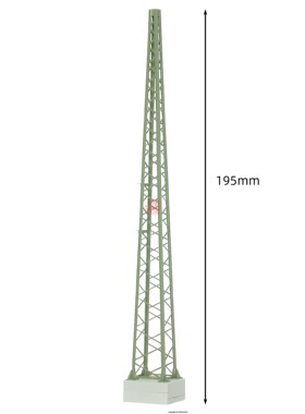 久安铁道 1:87 模型场景 VIESSMANN 4117 全金属 接触网立柱195mm