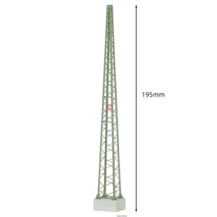 久安铁道 1:87 模型场景 VIESSMANN 4117 全金属 接触网立柱195mm