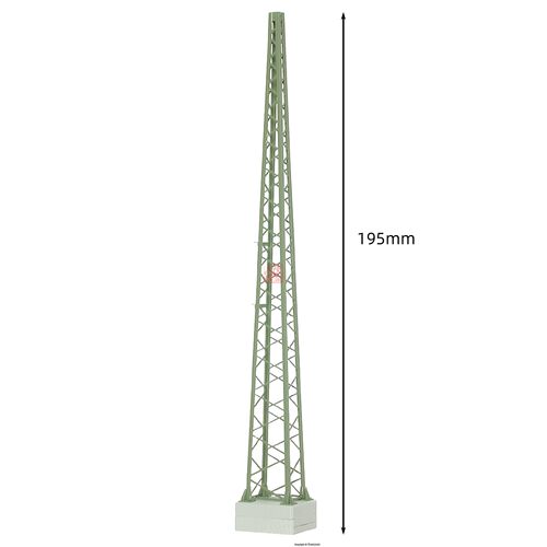 久安铁道 1:87 模型场景 VIESSMANN 4117 全金属 接触网立柱195mm