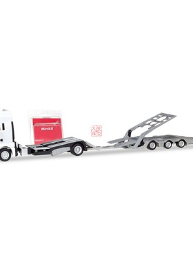 Herpa MiniKit预配散件1:87 013529 MAN TGX XXL带商品车运输拖车