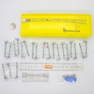 久安铁道N比例1:160 VIESSMANN 4300接触网标准支柱 22立柱+网线