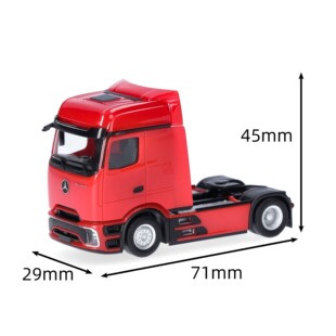 久安铁道1:87Herpa 320207 Mercedes奔驰 Actros Bigspace 红色