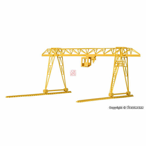 久安铁道沙盘建筑模型1:160N比例 VOLLMER 47901 龙门吊
