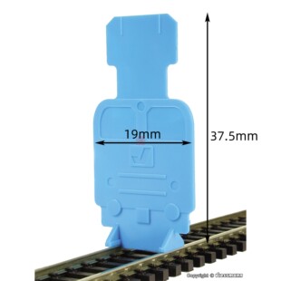 1:160N比例模型VIESSMANN 4396 接触网架设辅助配件 高度模拟标尺
