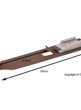 久安铁道1:87HO VIESSMANN 4189 接触网立柱安装基座 一盒10个
