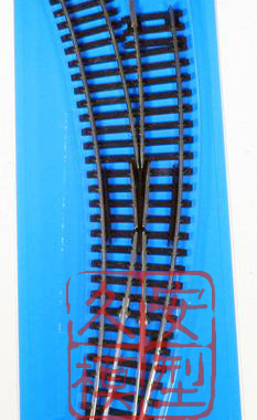 久安铁道 PECO 专业火车轨道 CODE100 ST-245 左向弯岔 绝缘岔芯