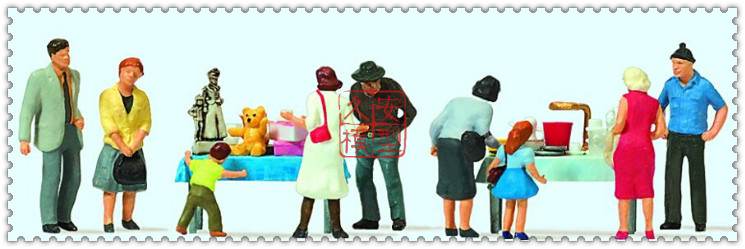 久安铁道仿真微缩人们跳蚤市场