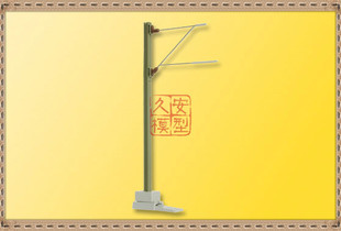 久安铁道 1:87模型场景配件 VIESSMANN 4123 接触网H钢支柱 金属