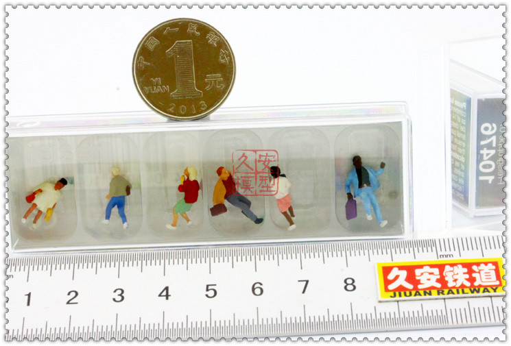 仿真人物 微缩小人 1:87 PREISER 10476 小学生放学啦