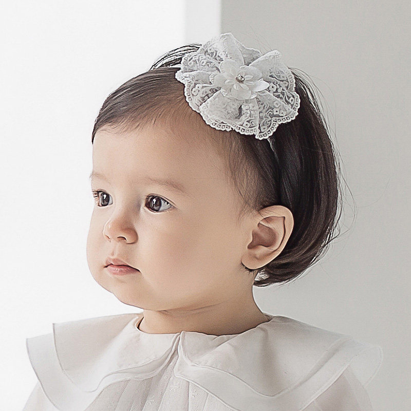 韩国女婴儿发带公主发箍发饰春夏季薄款头饰女宝宝发带头饰头花