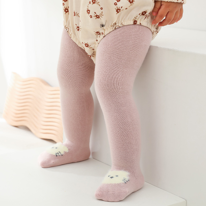 韩国男女宝宝袜子春秋季连脚裤袜连裤袜女婴儿大屁屁打底裤婴童裤