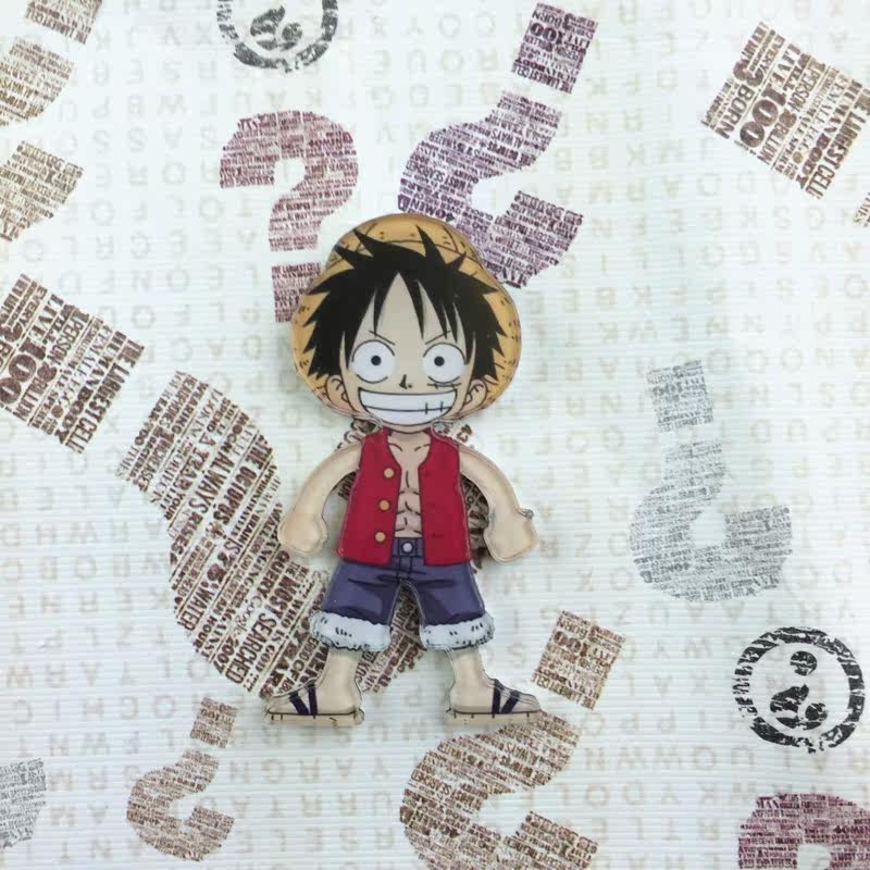 Broche femme en plexiglas - Ref 1183848 Image 3