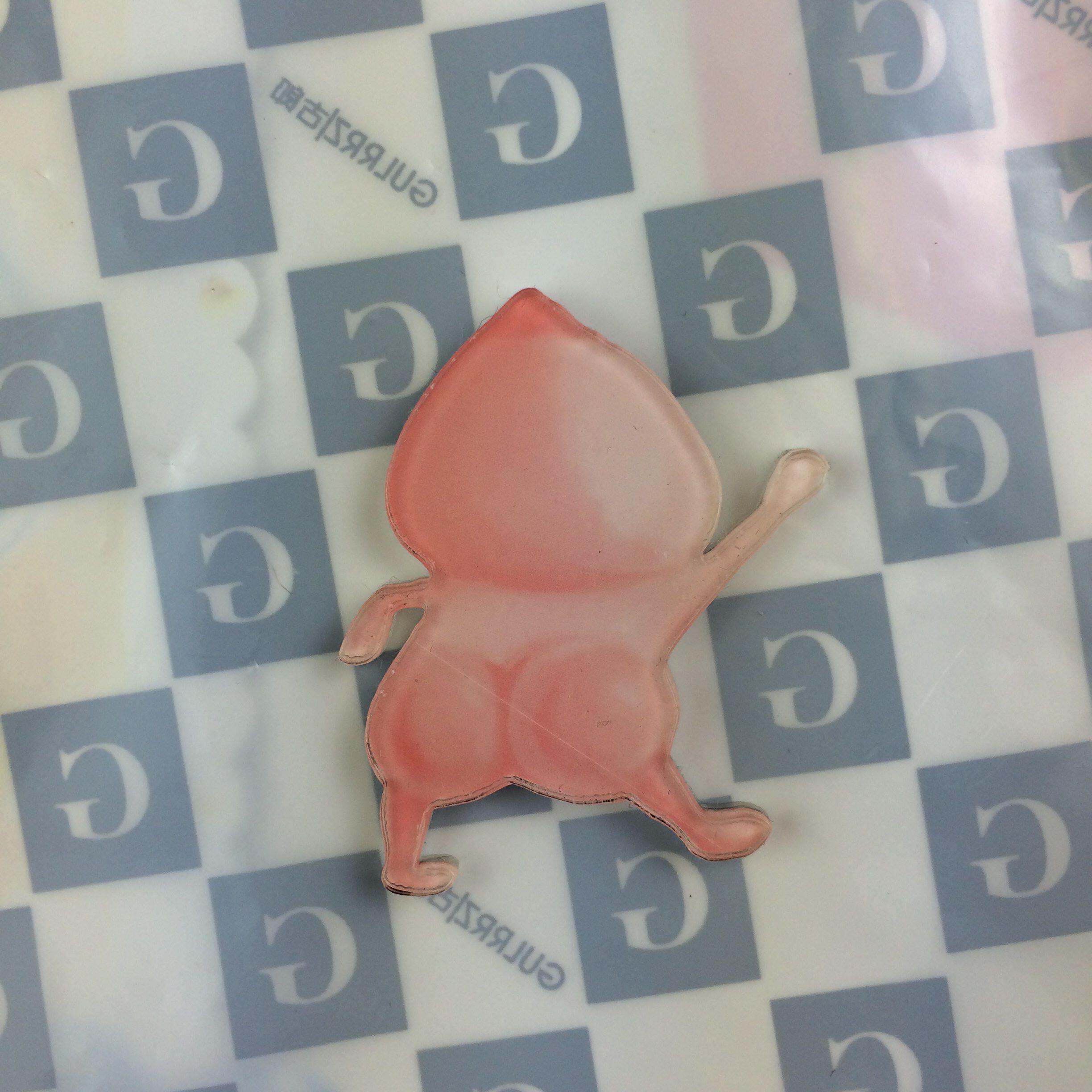 Broche femme en plexiglas - Ref 1183862 Image 3