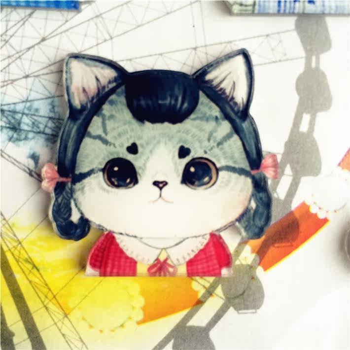 Broche femme en plexiglas - Ref 1183852 Image 5