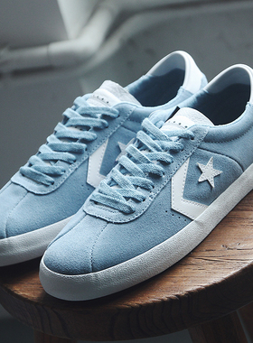 CONVERSE匡威BreakpointPro男女蓝白色耐磨低帮板鞋161529/162503