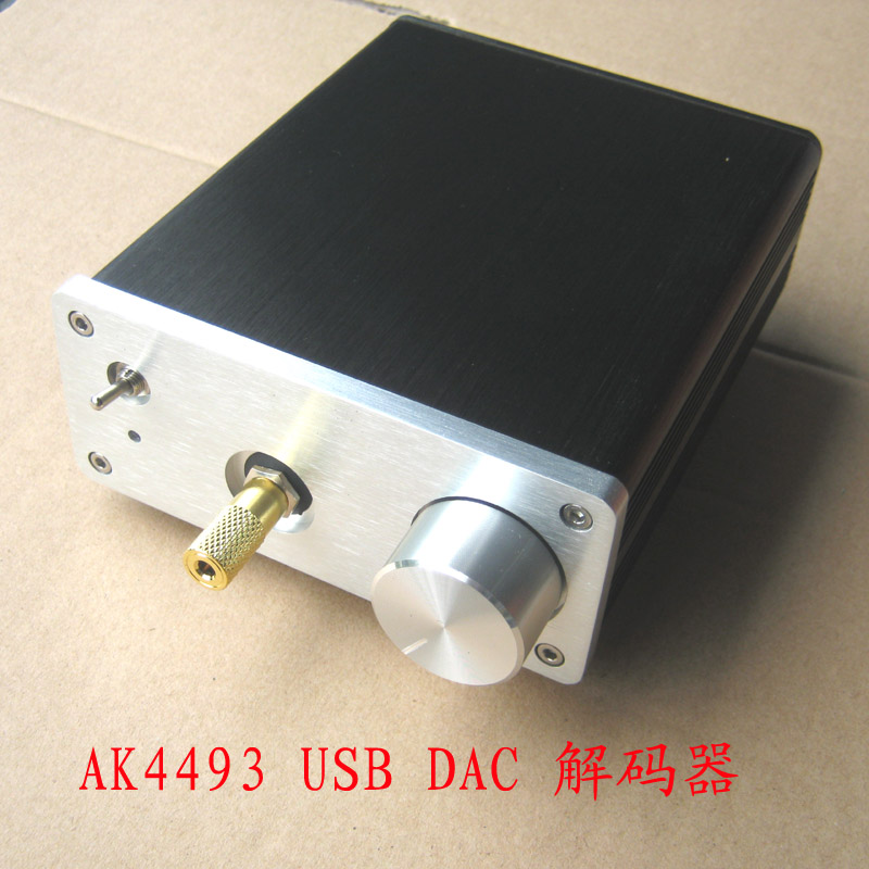 USB DAC解码器 AK4493+ SOLO耳放 DAC耳放一体机-封面