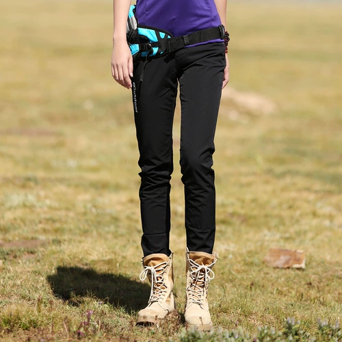 Осенние быстросохнущие дышащие штаны, эластичный приталенный износостойкий цветной комбинезон, увеличенная толщина, быстрое высыхание