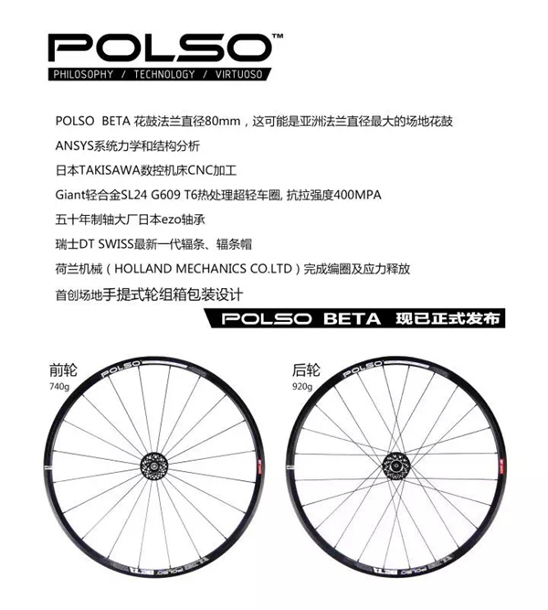 Roues de vélo POLSO - Ref 2361150 Image 5