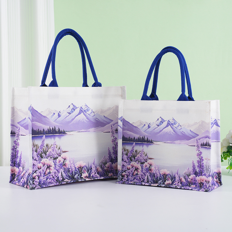 薰衣草托特包学生上班族通用便宜