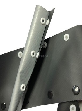 HPC100电线电缆包布钮扣式结束带FBT25套管理线布线黑灰双色包邮